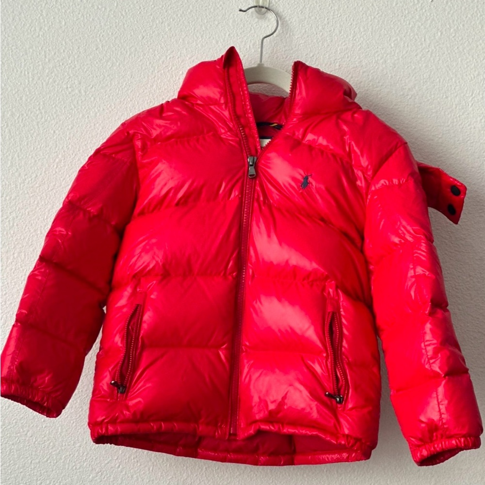 Ralph Lauren Polo down coat, size 7 boy